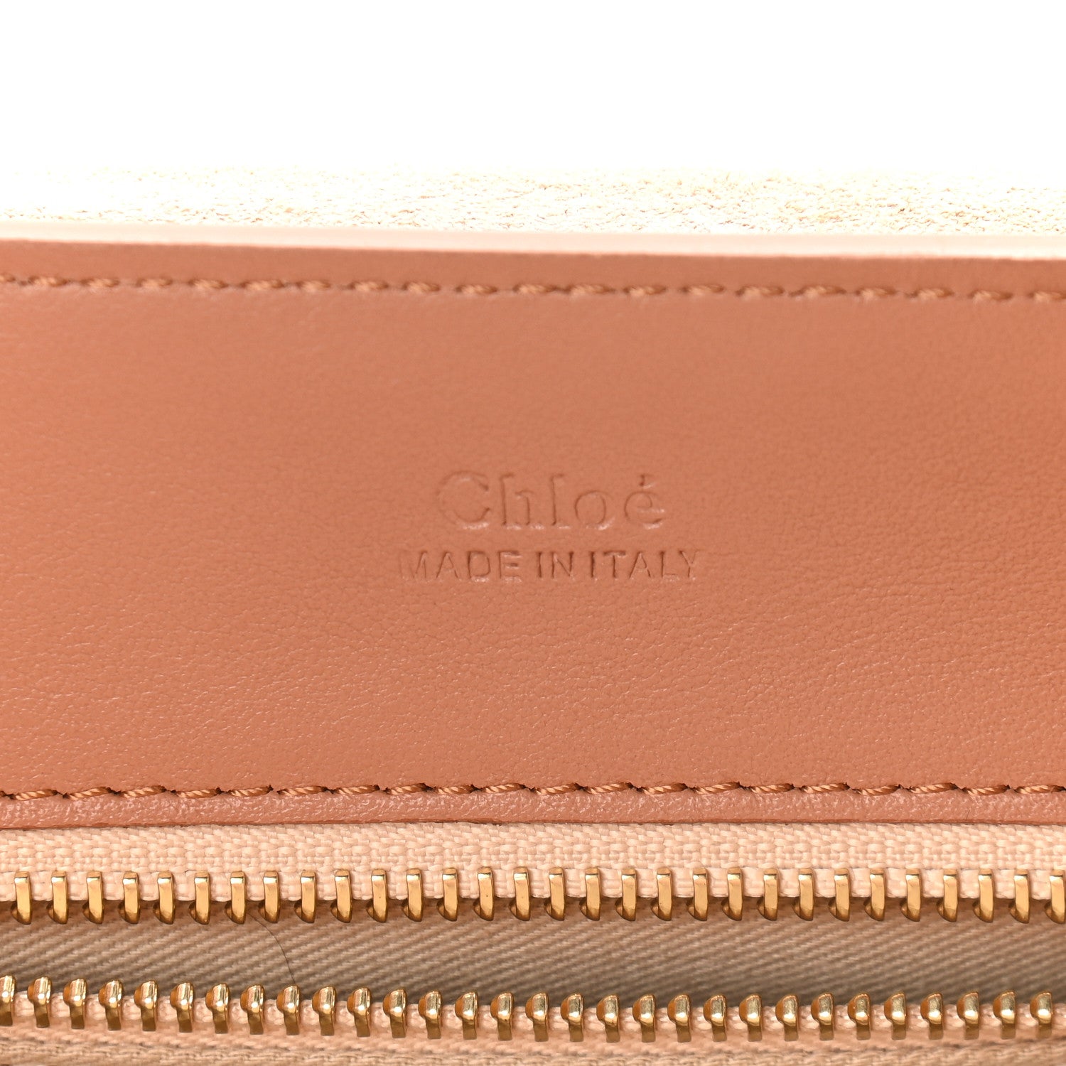 Chloe Calfskin Mini Tess Day Bag Marrone 6 of 10