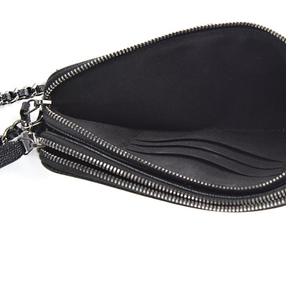 Chanel Caviar Quilted Small Boy Clutch With Chain Black 7 of 14