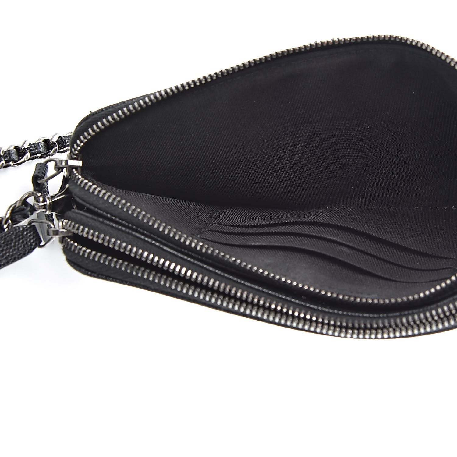 Chanel Caviar Quilted Small Boy Clutch With Chain Black 7 of 14