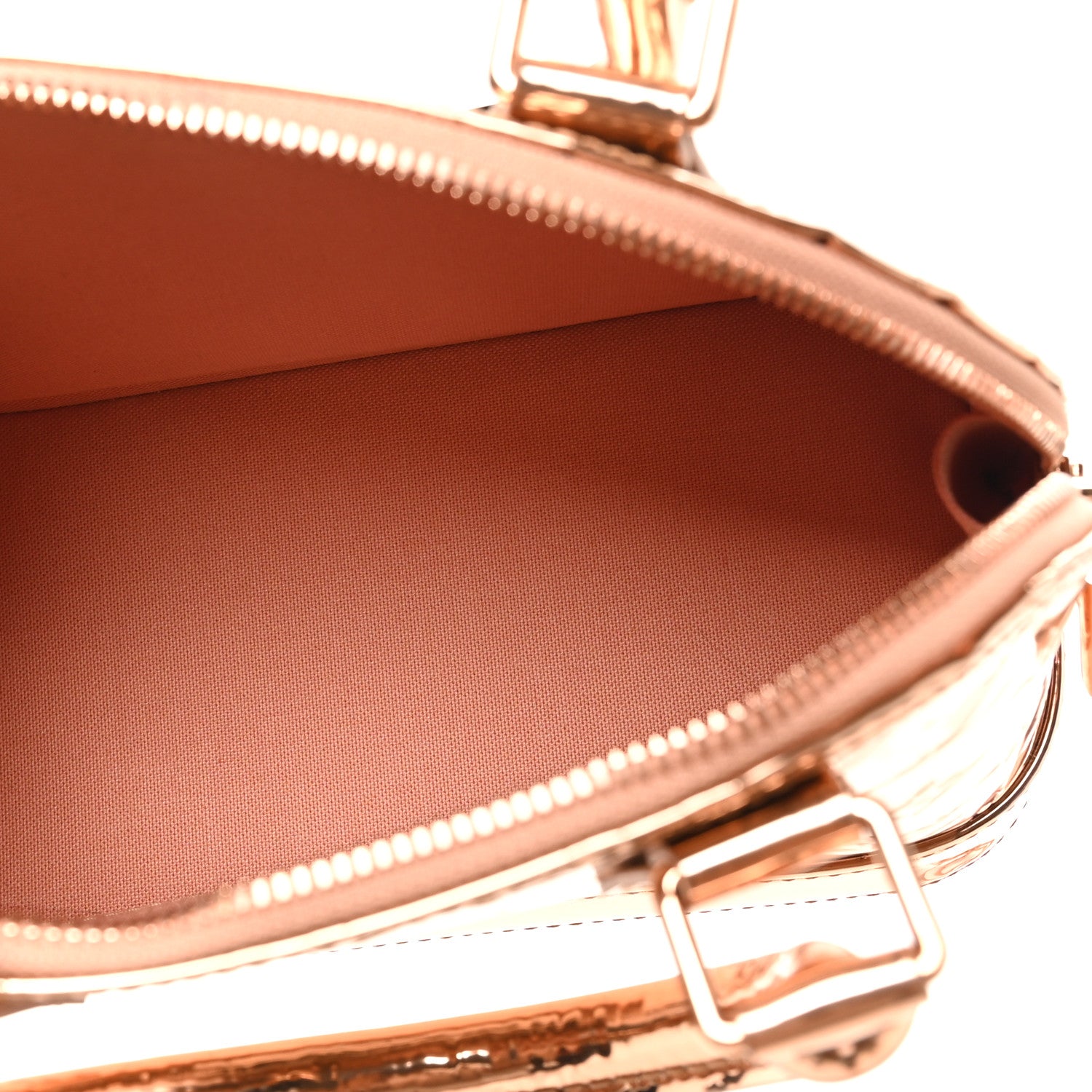 Louis Vuitton Monogram Miroir Alma BB Copper 5 of 9