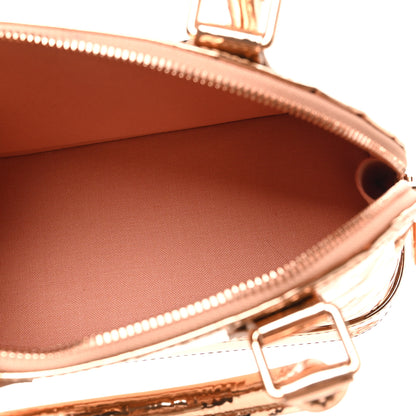 Louis Vuitton Monogram Miroir Alma BB Copper 5 of 9