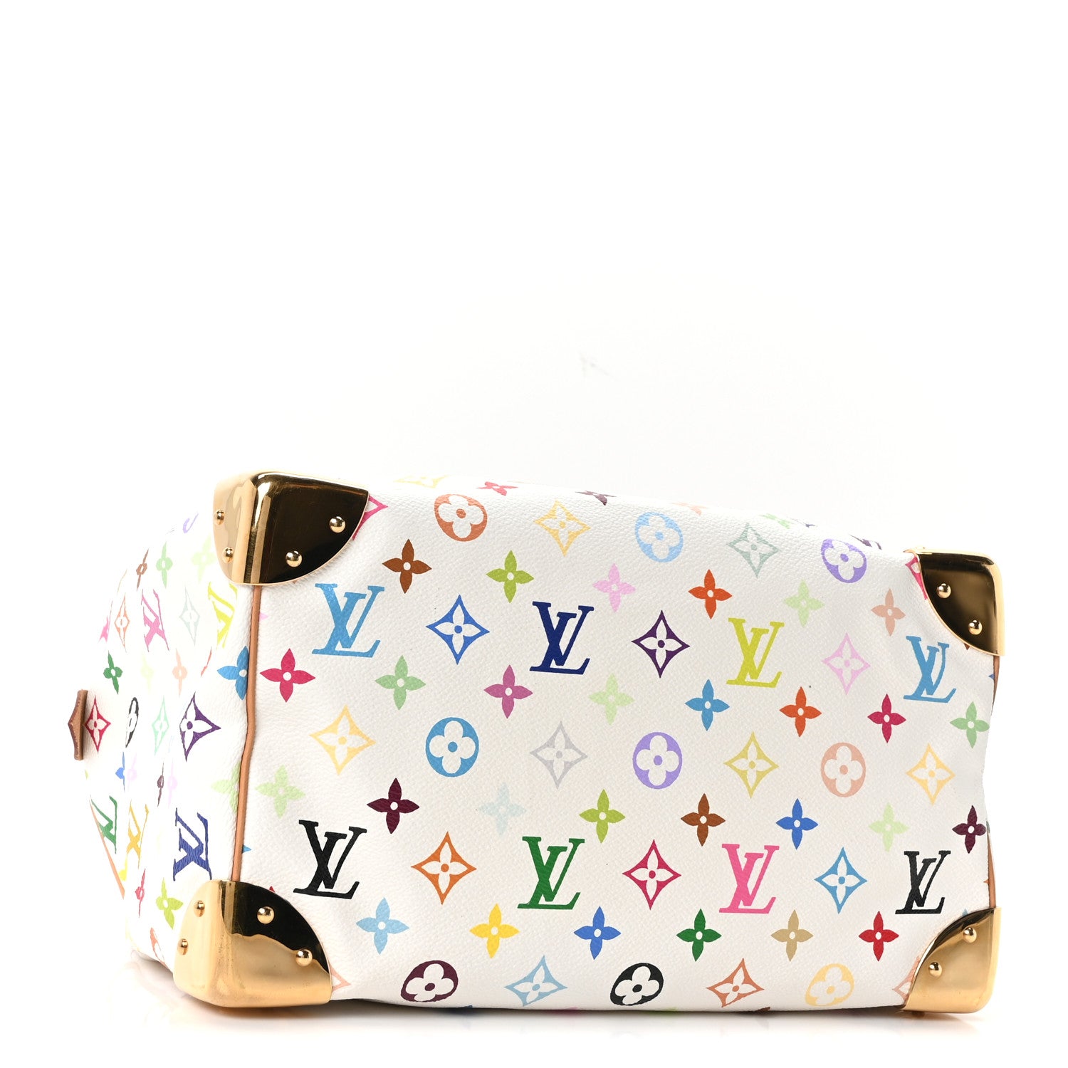 Louis Vuitton Monogram Multicolor Speedy 30 White 3 of 8