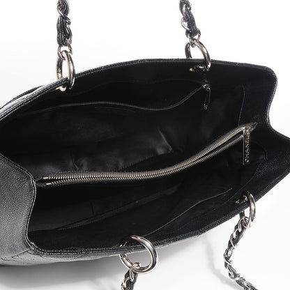 Chanel Caviar Quilted Grand Shopping Tote GST Black 5 of 7