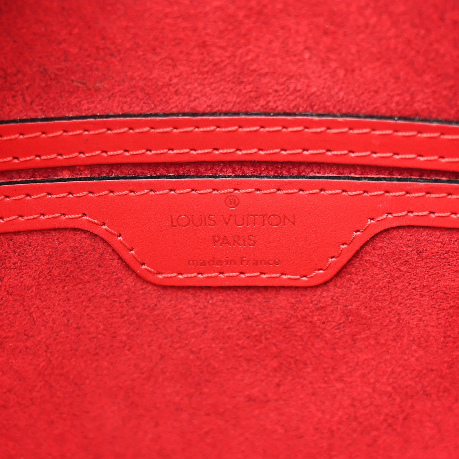 Louis Vuitton Epi Mabillon Backpack Castillan Red 5 of 13