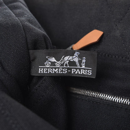 Hermes Canvas Fourre Tout MM Black 6 of 12