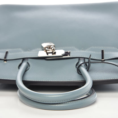 Hermes Togo Birkin 30 Ciel 12 of 38