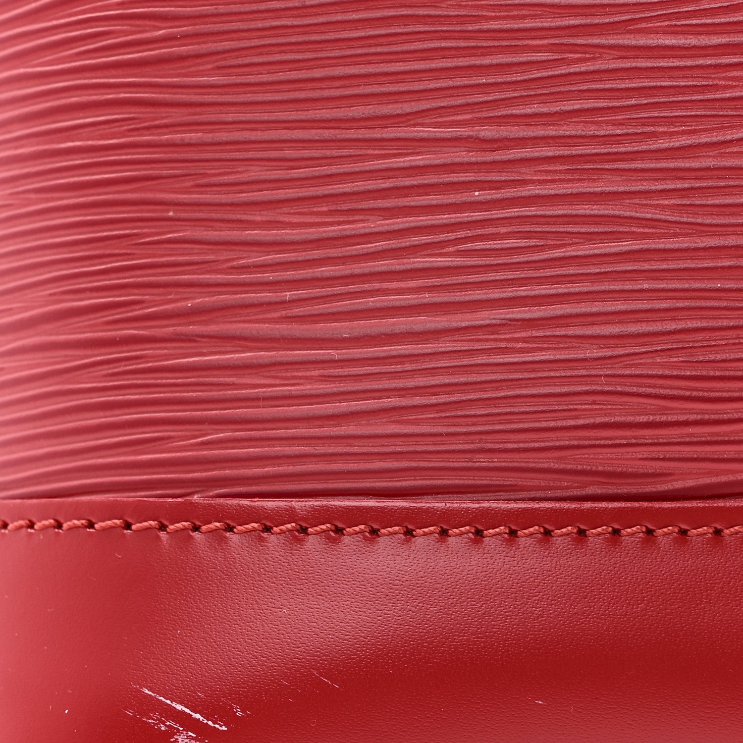 Louis Vuitton Epi Alma PM Castillan Red 13 of 14