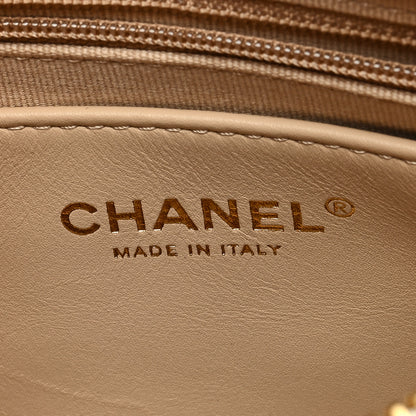 Chanel Lambskin Pearl Quilted CC Mini Camera Case White 6 of 11