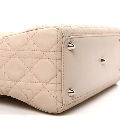 Christian Dior Lambskin Cannage Large Lady Dior Fard 9 of 10