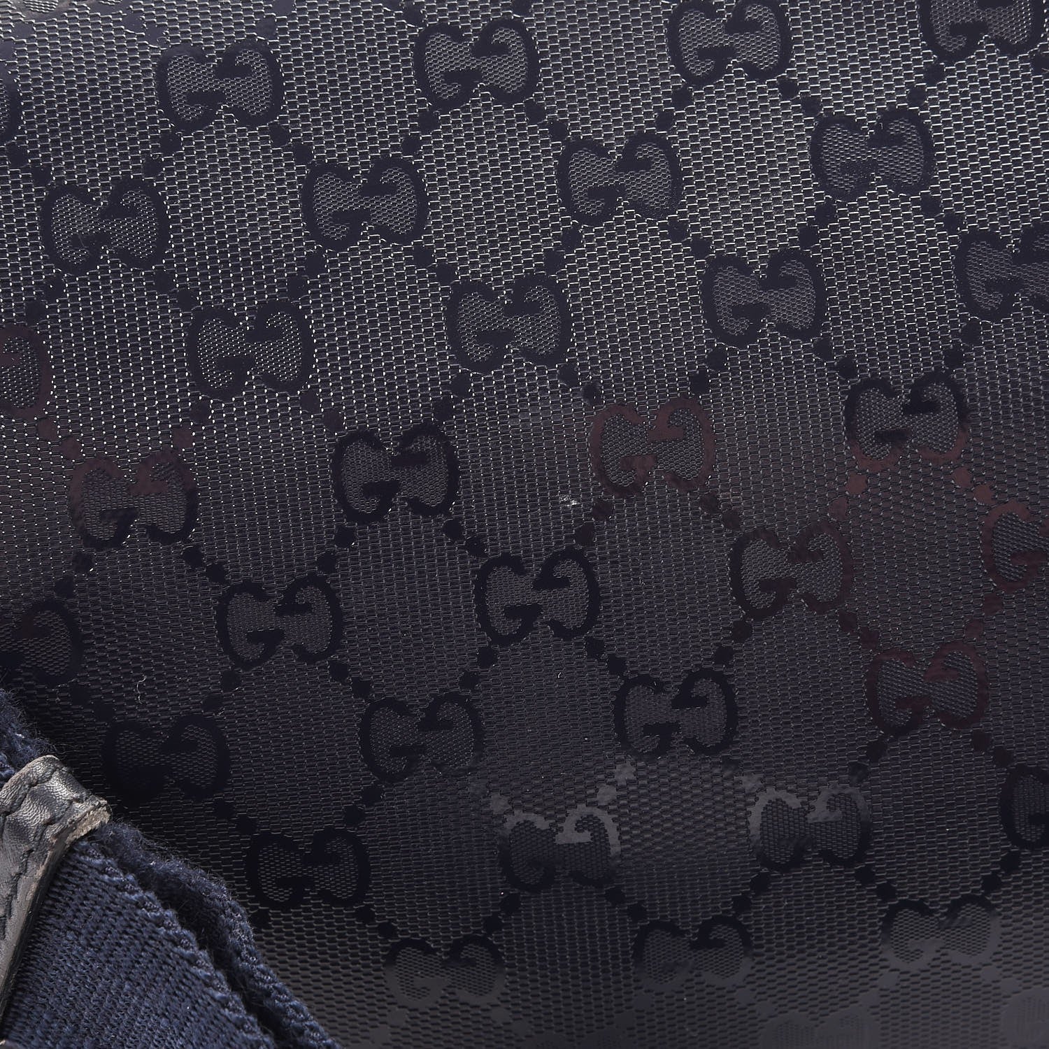 Gucci Imprime Monogram Belt Bag Navy 8 of 10