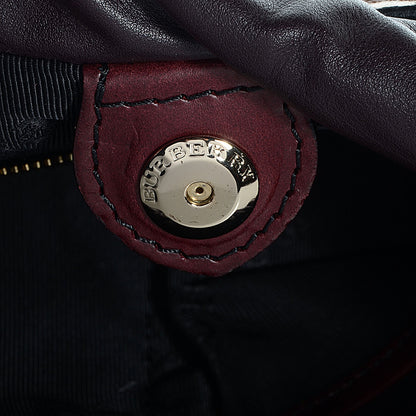 Burberry Calf Hair Little Crush Burgundy 5 of 13