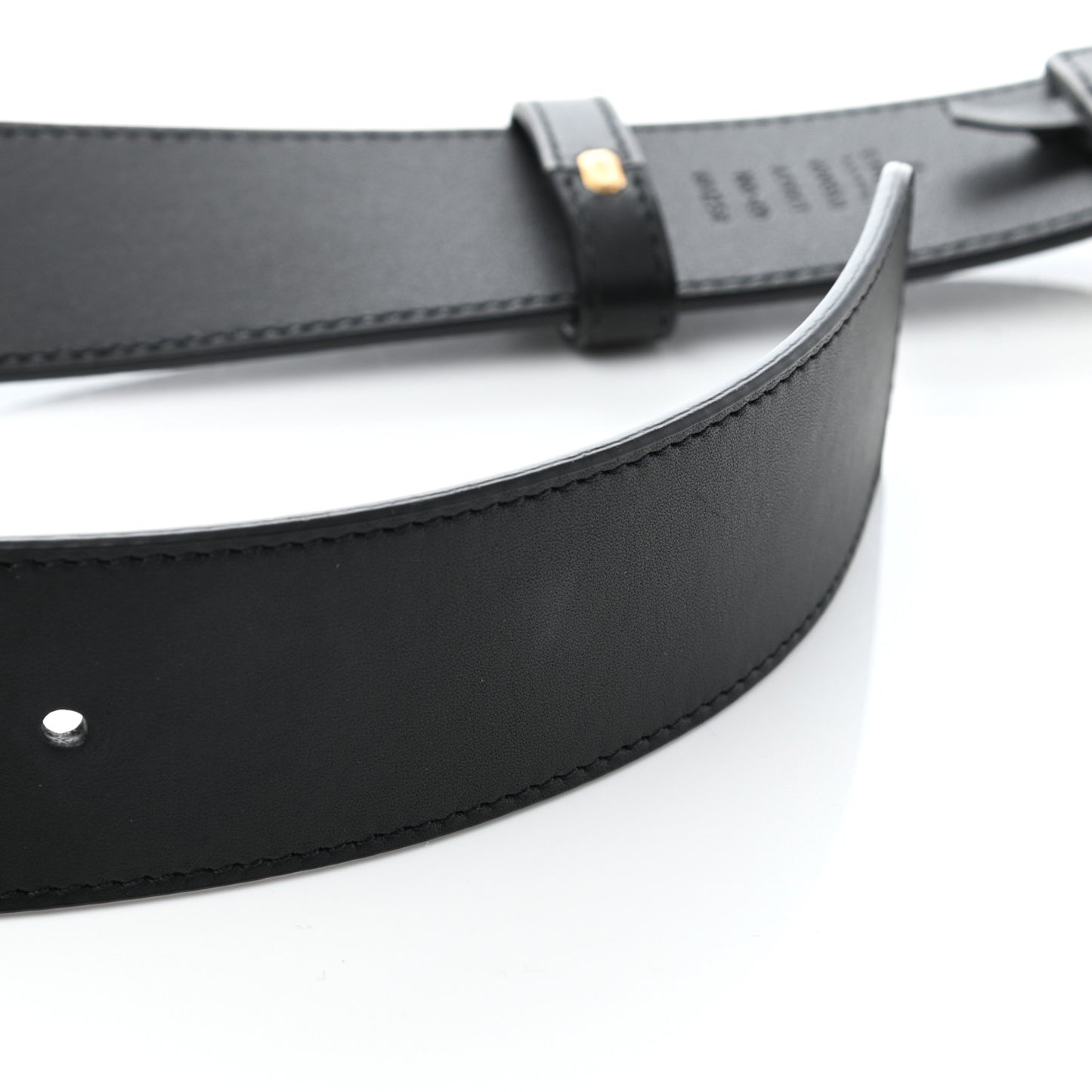Calfskin Double G 40mm Belt 100 40 Black