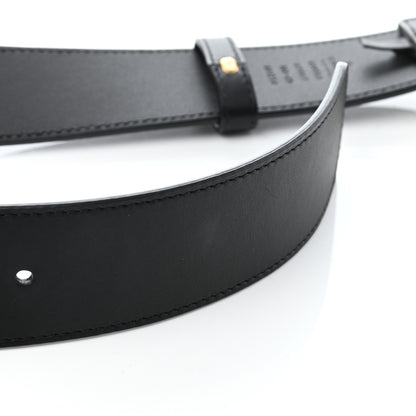 Gucci Calfskin Double G 40mm Belt 100 40 Black 6 of 6