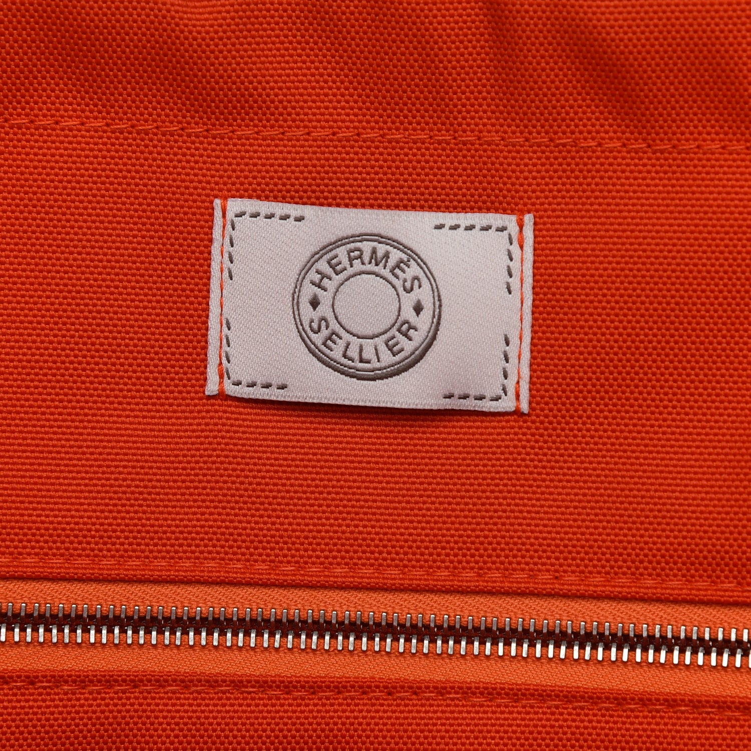 Hermes Toile Sac De Pansage Groom Bleu Navy Feu 6 of 9