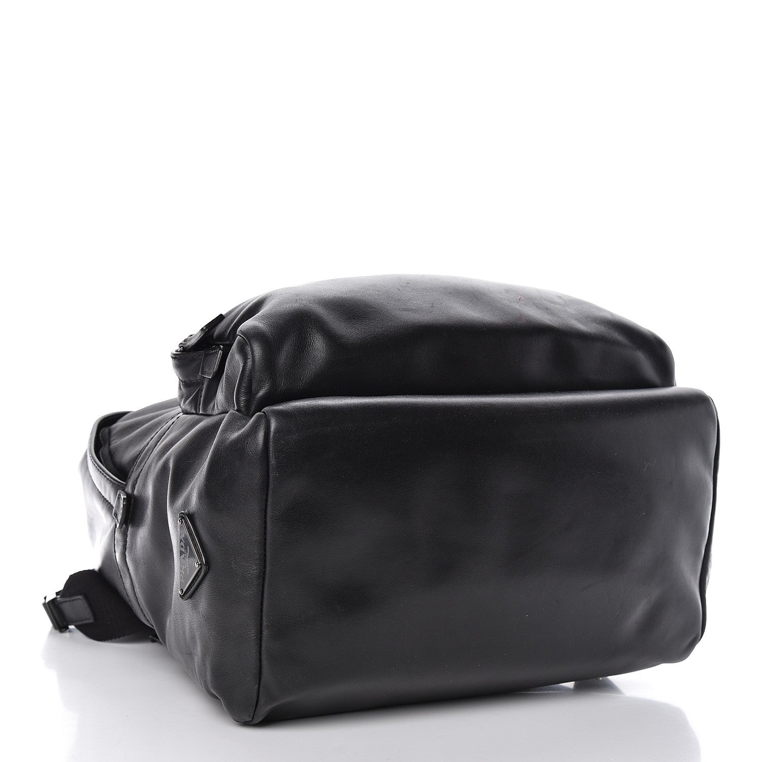 Prada Soft Calfskin Day Backpack Black 4 of 10