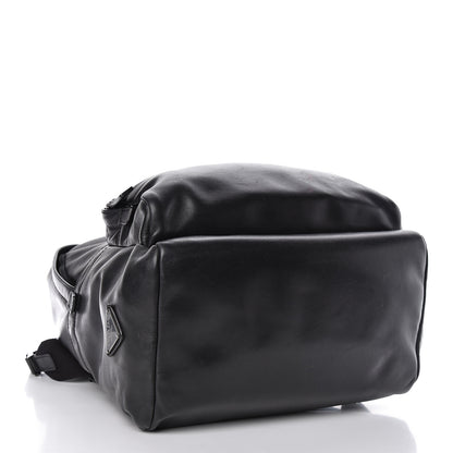 Prada Soft Calfskin Day Backpack Black 4 of 10