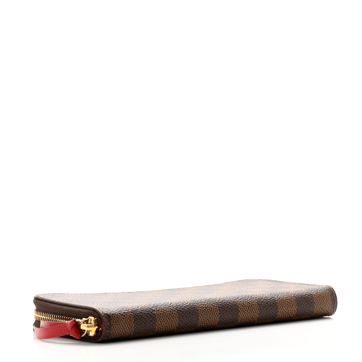 Louis Vuitton Damier Ebene Clemence Wallet Cherry 4 of 11