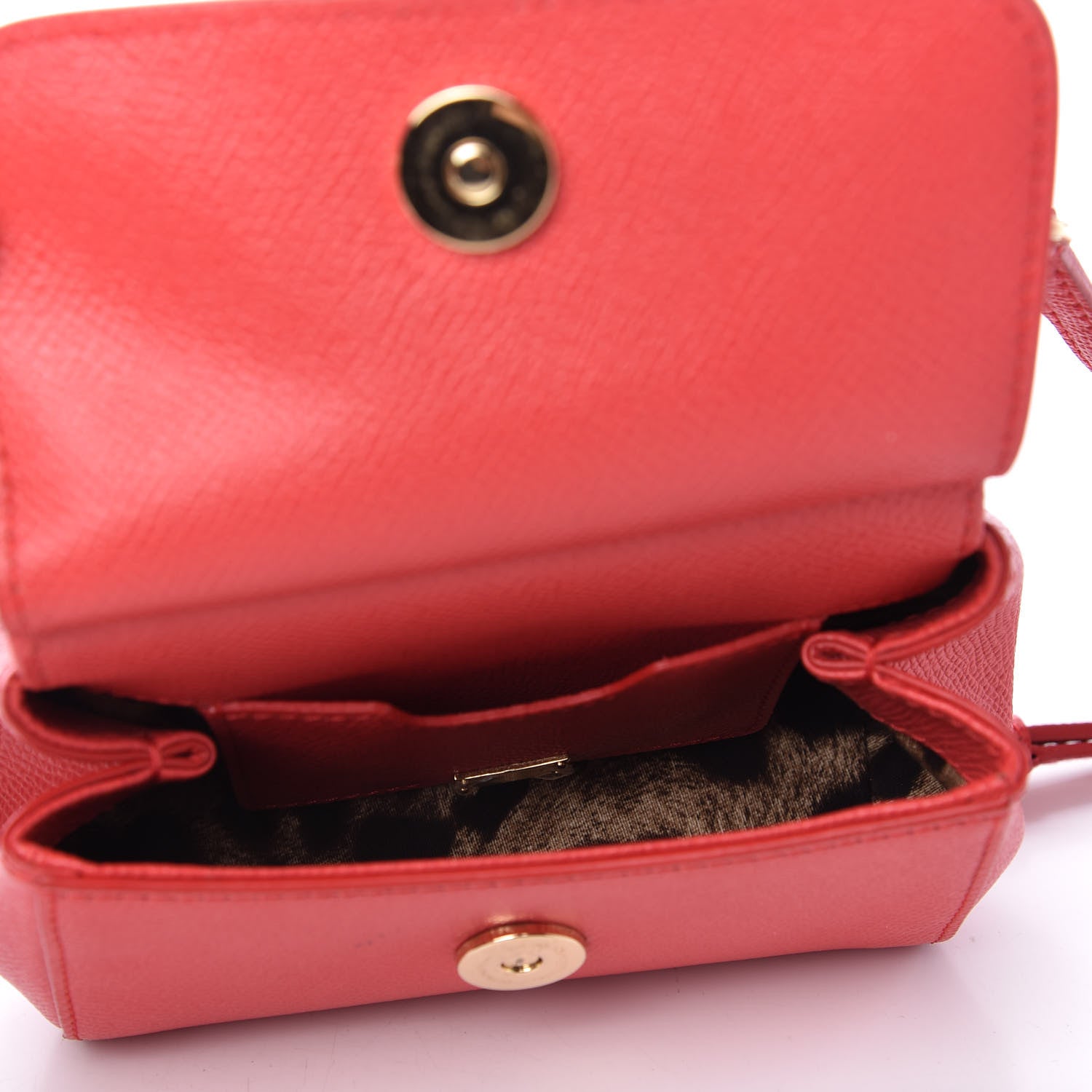 Dolce & Gabbana Dauphine Micro Miss Sicily Satchel Rosso Corallo 5 of 9
