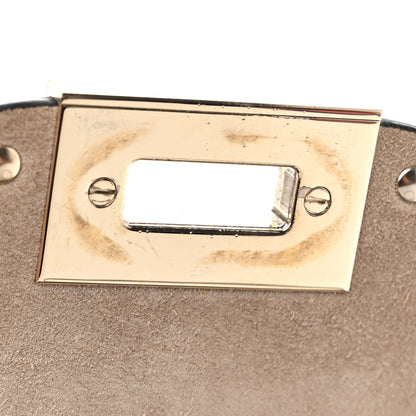 Valentino Garavani Pebbled Calfskin Medium Rockstud Flip Lock Crossbody Bag Poudre 11 of 12