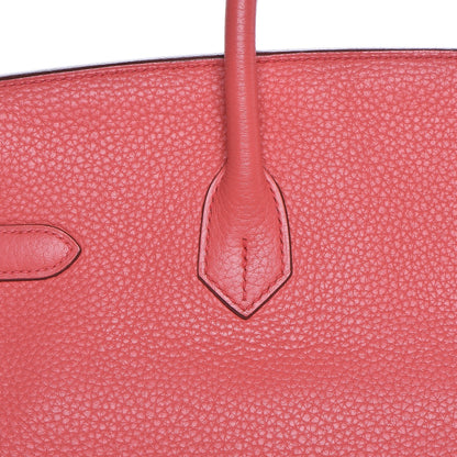 Hermes Taurillon Clemence Birkin 35 Bougainvillea 25 of 33