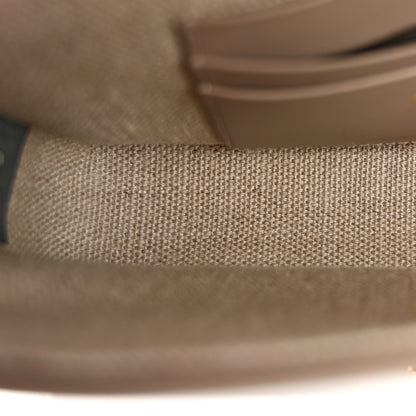 Fendi Canvas Vitello King Seta FF Embroidered Mini Baguette Matcha Milk Dove 5 of 12