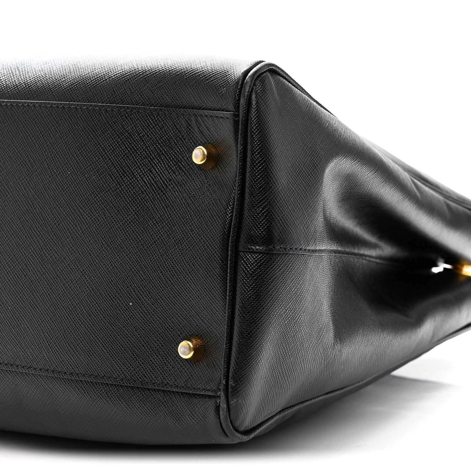 Prada Saffiano Lux Extra Large Galleria Double Zip Tote Black 10 of 12