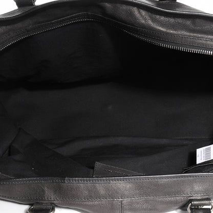 Balenciaga Wrinkled Lambskin Mens Arena Voyage Case Black 5 of 7