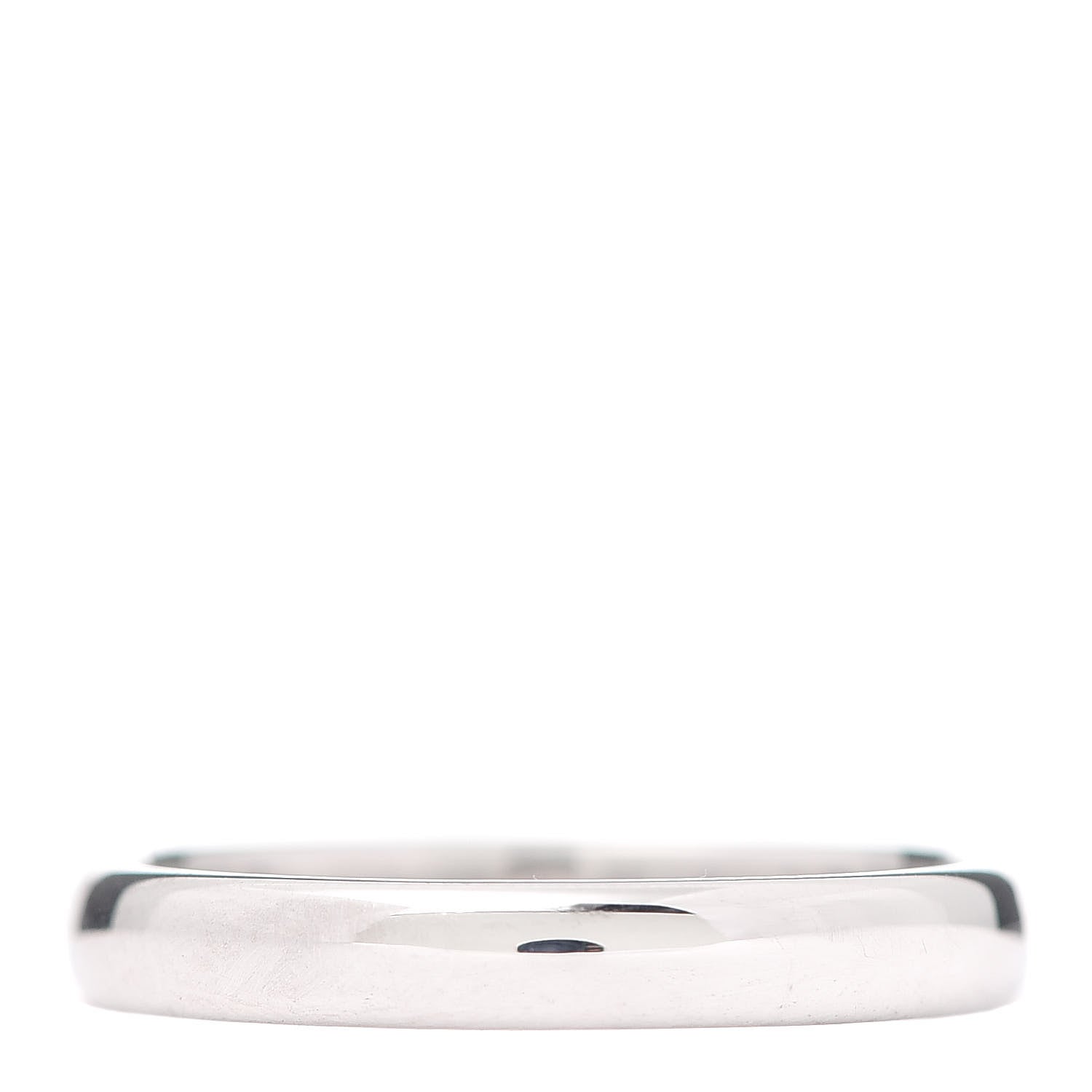 Tiffany Platinum 3mm Classic Wedding Band Ring 54 6.75 3 of 4