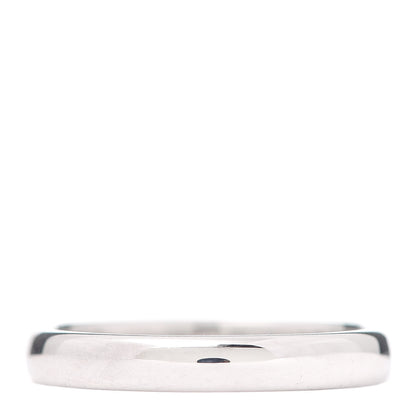Tiffany Platinum 3mm Classic Wedding Band Ring 54 6.75 3 of 4