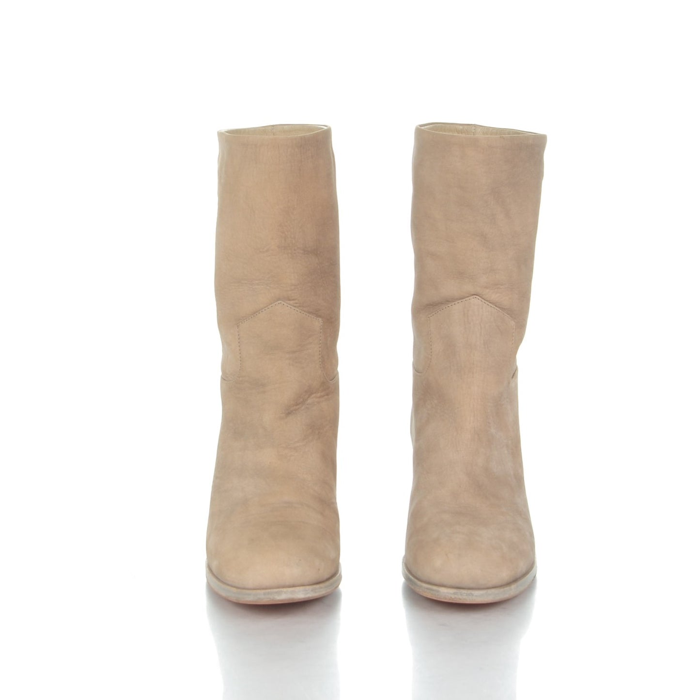 Nubuck CC Short Boots 37 Grey