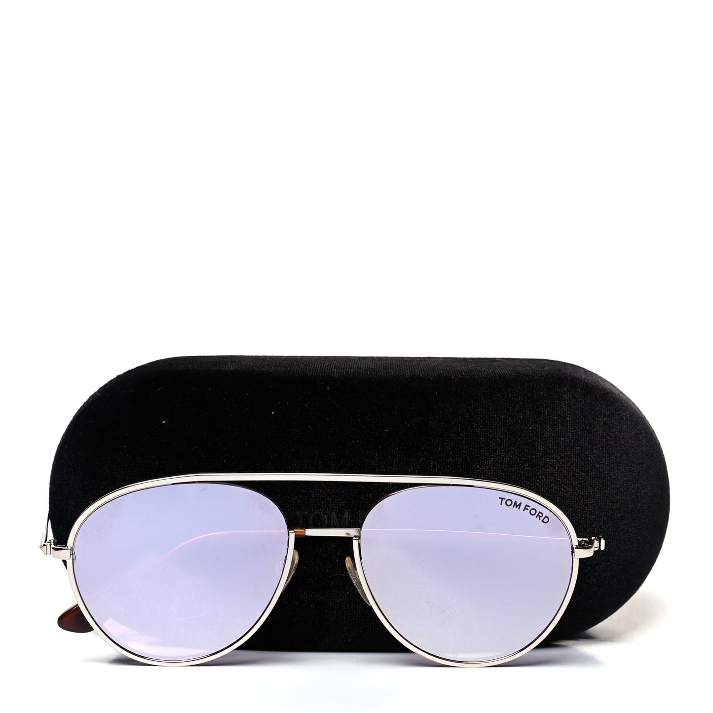Metal Keith Aviator Sunglasses TF599 Silver