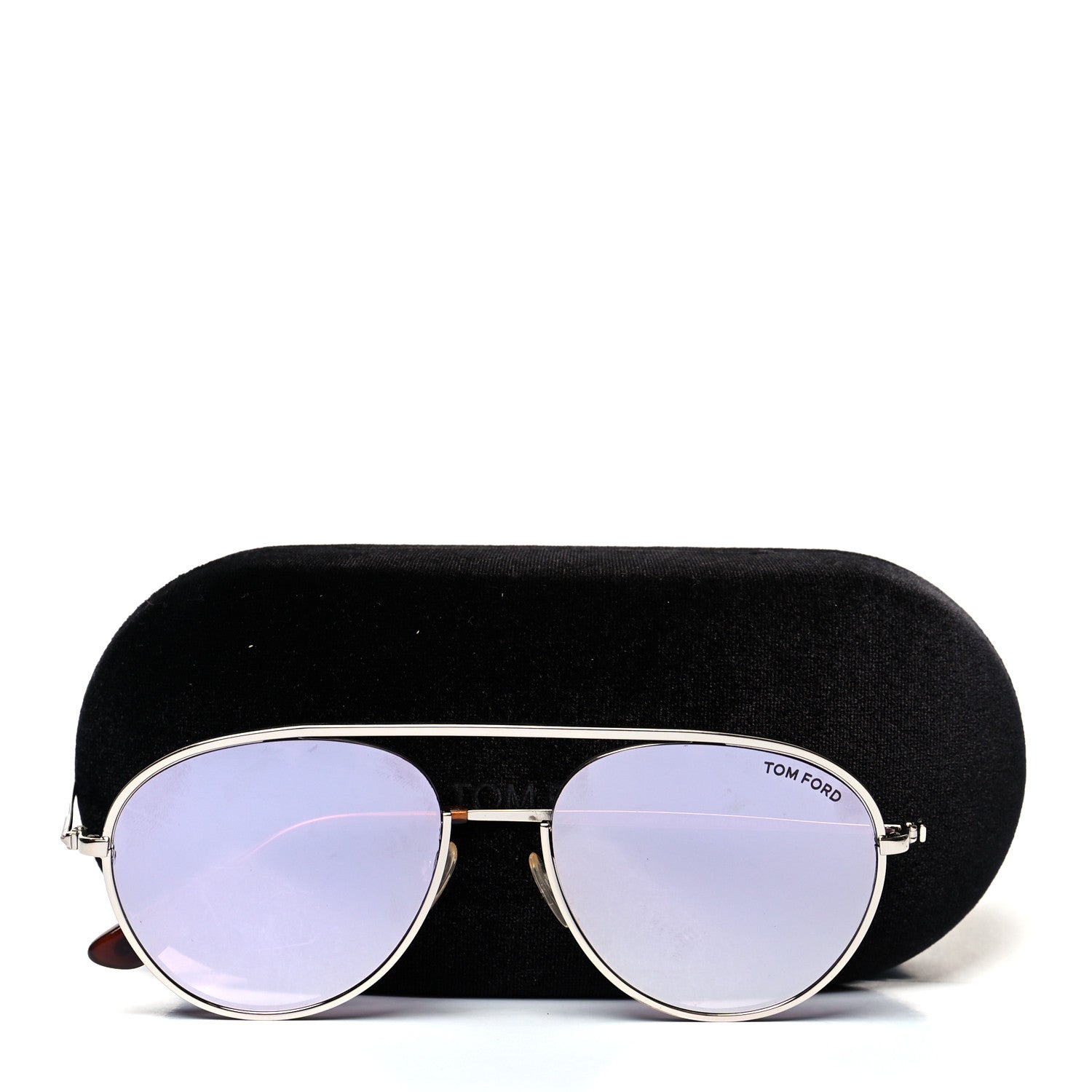 Tom Ford Metal Keith Aviator Sunglasses TF599 Silver 9 of 9
