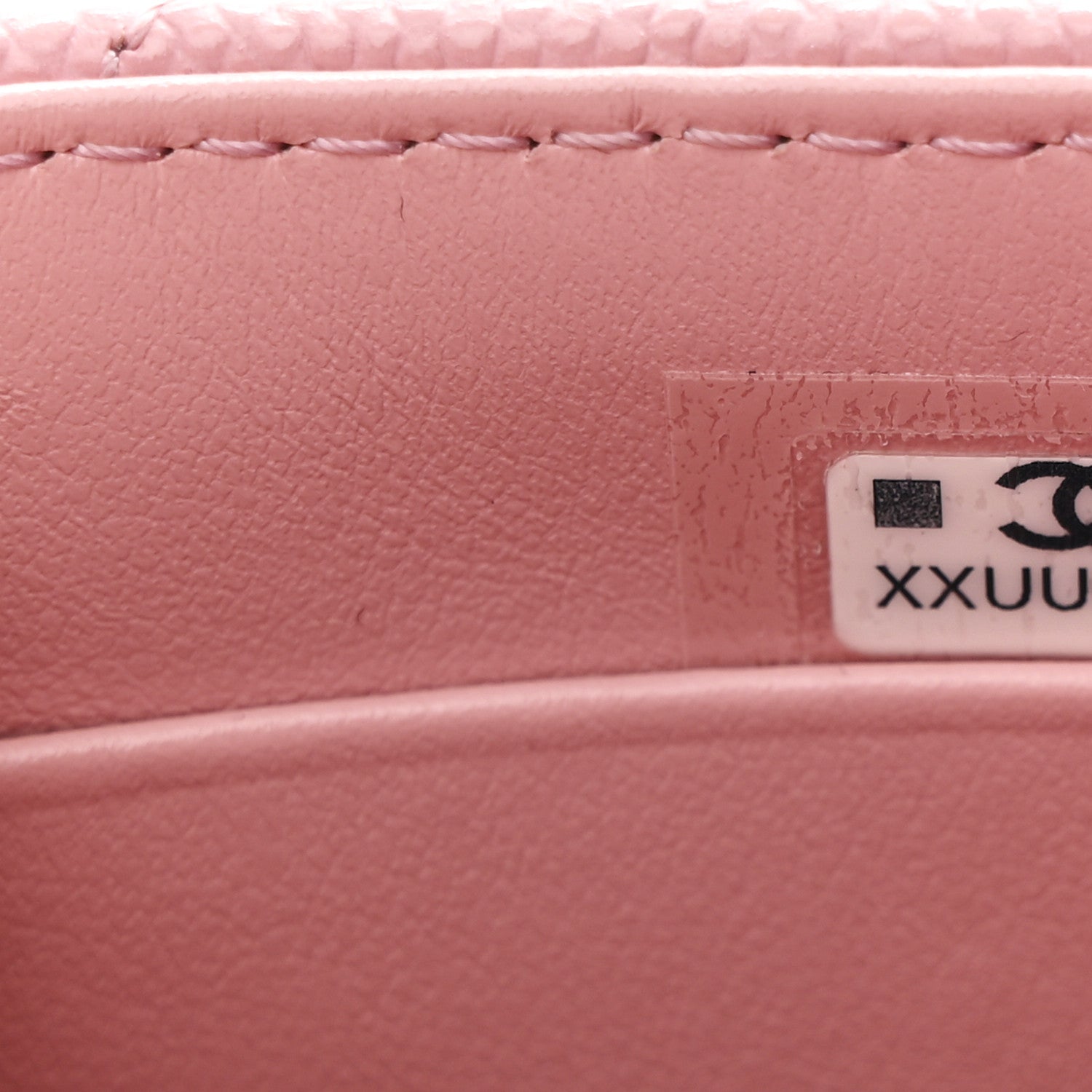 Chanel Caviar Quilted Nano Coco Handle Clutch With Chain Pink 7 of 10