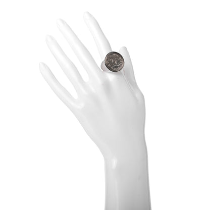 Chanel Metal N°5 CC Ring 7 Silver 2 of 4