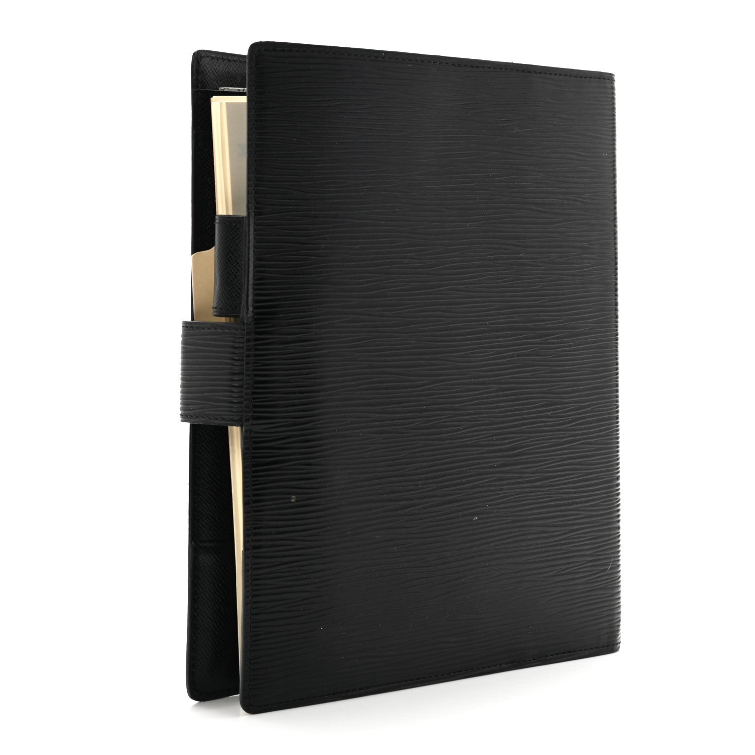 Louis Vuitton Epi Large Ring Agenda Black 3 of 7