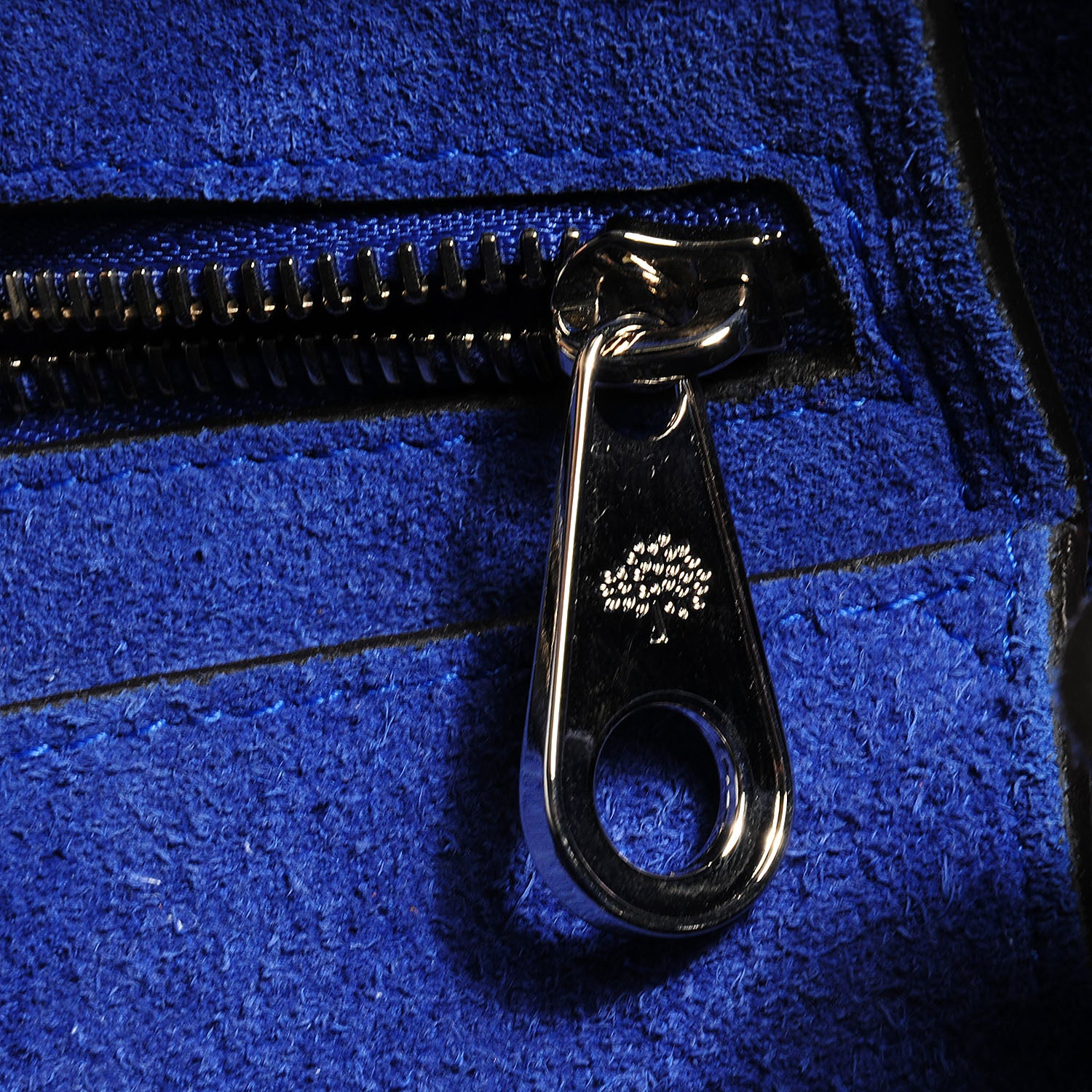 Mulberry Soft Grain Leather Bayswater Indigo 3 of 14