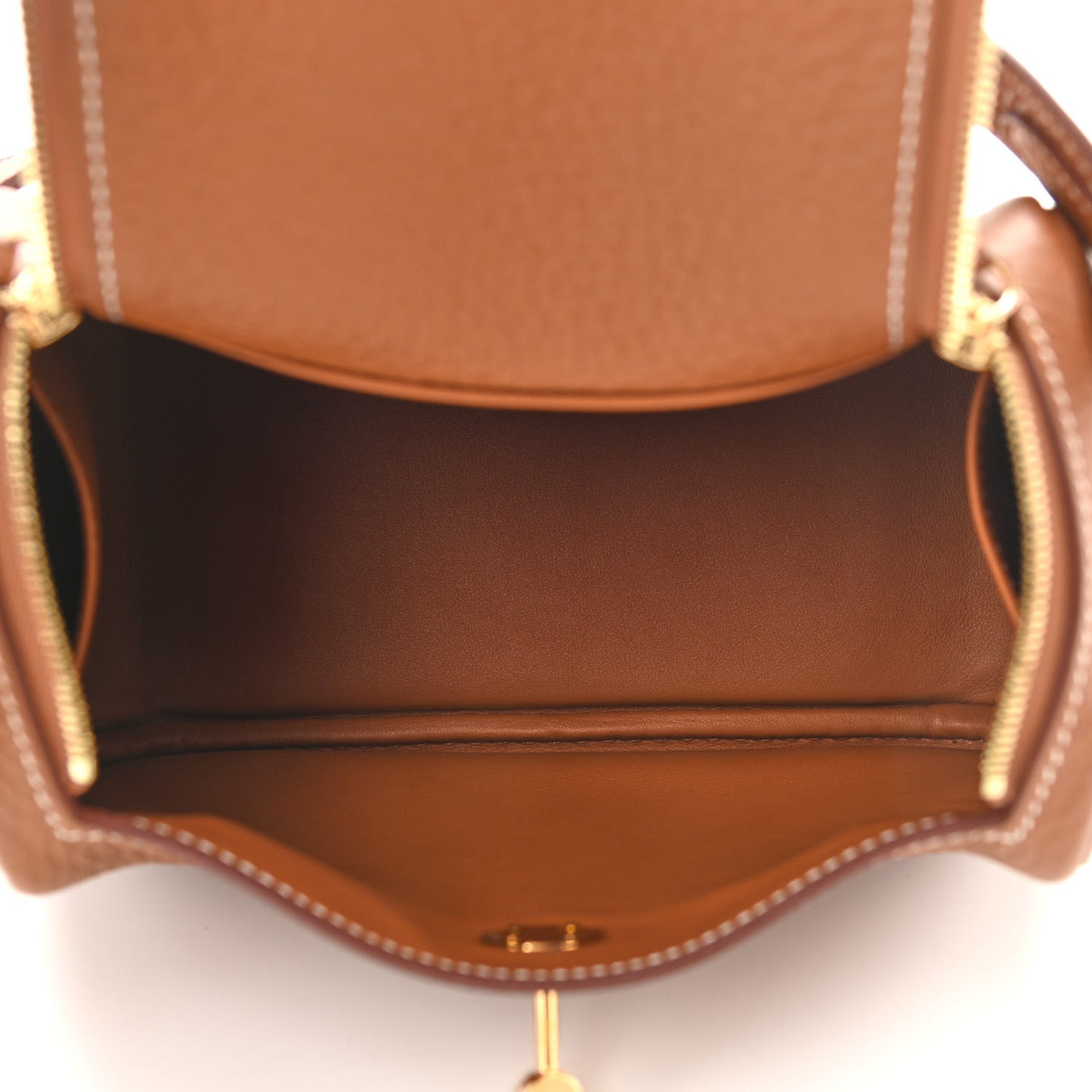 Taurillon Clemence Mini Lindy 20 Gold