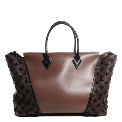 Louis Vuitton Cuir Orfevre Veau Cachemire Tote W GM Gris 1 of 8