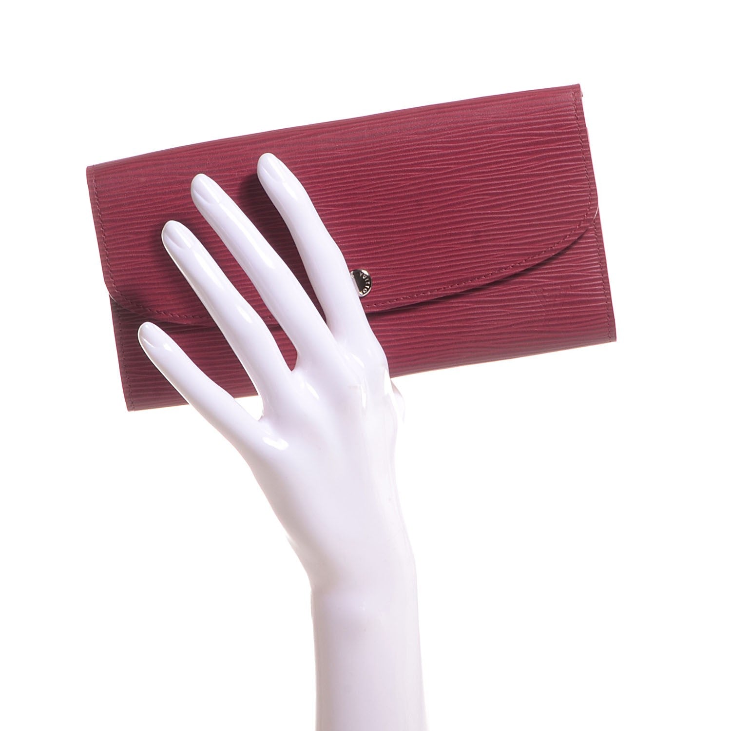 Louis Vuitton Epi Emilie Wallet Fuchsia 2 of 8
