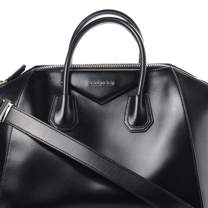 Givenchy Shiny Lord Calfskin Medium Antigona Black 8 of 20
