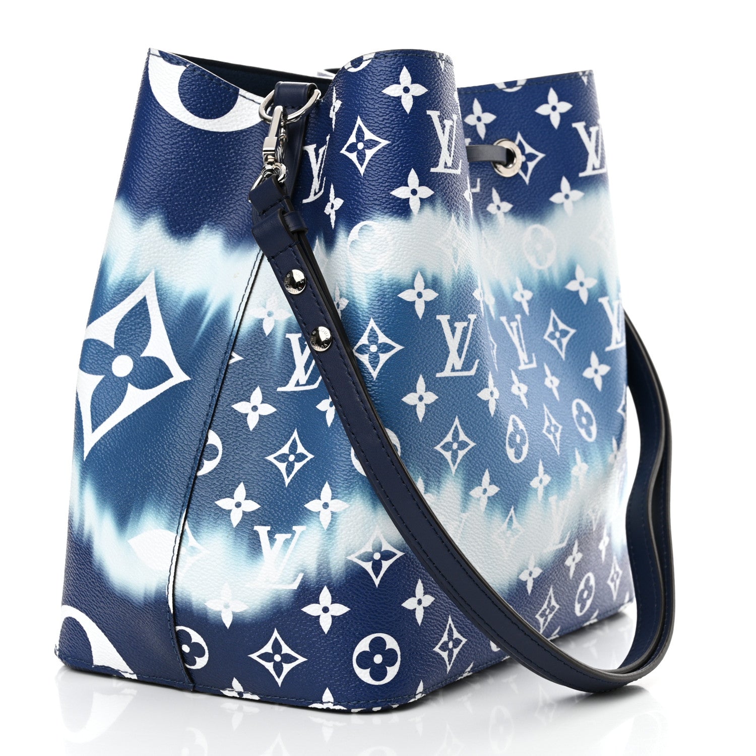 Louis Vuitton Monogram Escale Neonoe MM Blue 3 of 9