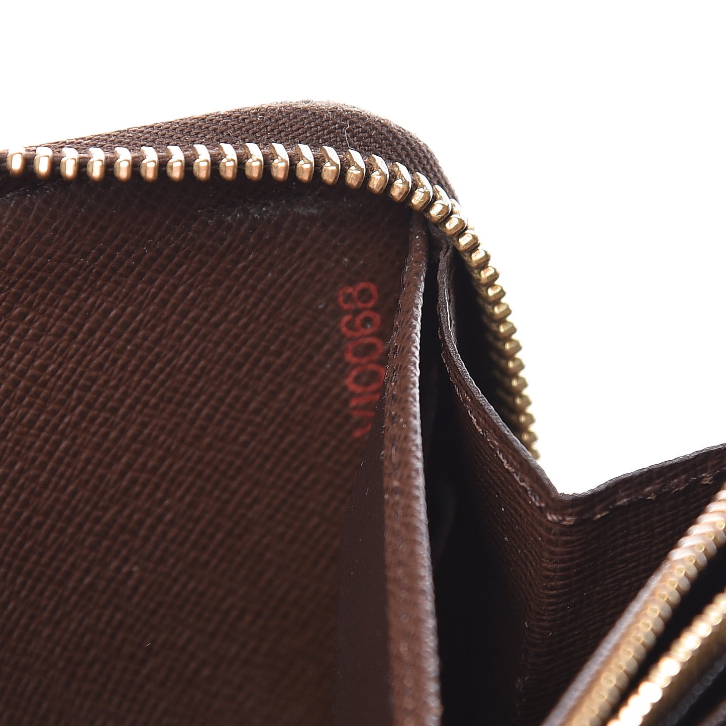 Damier Ebene Zippy Wallet