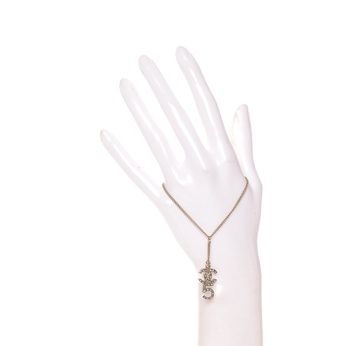 Crystal CC Bracelet Gold Multicolor