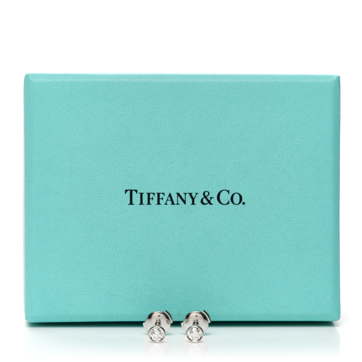 Platinum Diamond .41ctw Elsa Peretti Diamonds By The Yard Earrings