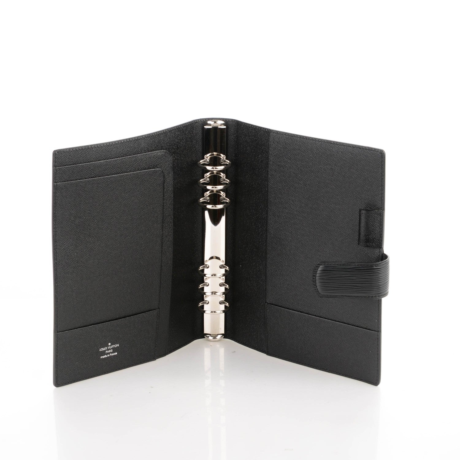 Louis Vuitton Epi Large Ring Agenda Black 5 of 7