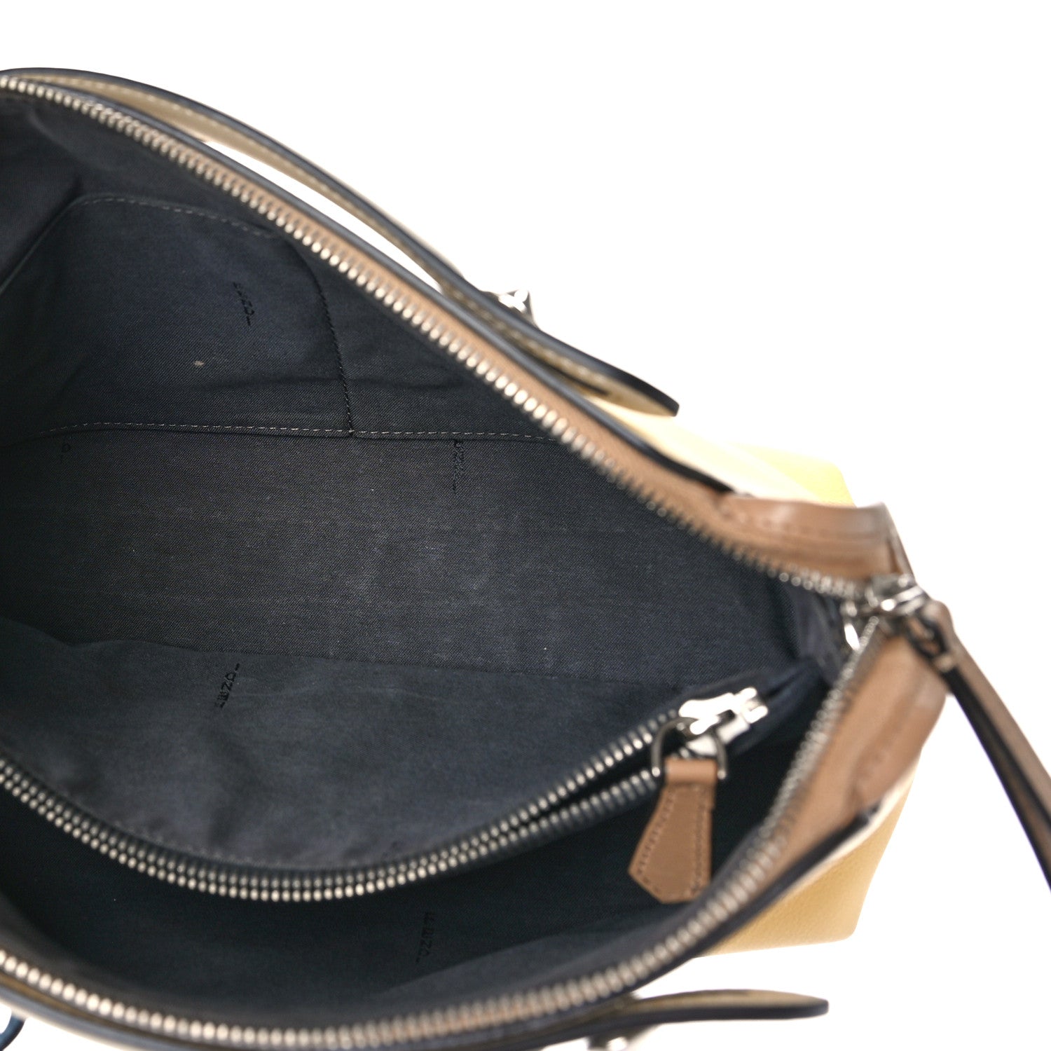 Fendi Vitello Dolce 4 Color Medium By The Way Boston Bag Grano Riviera Multicolor 5 of 9