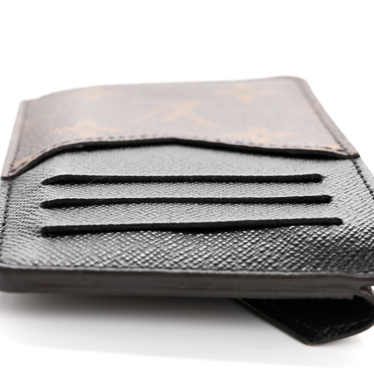 Monogram Recto Verso Card Holder Black