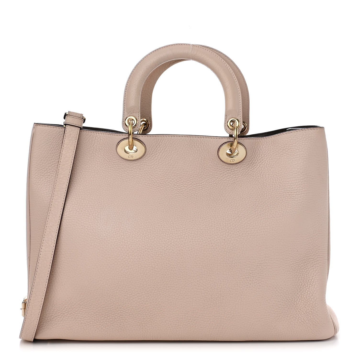 Christian Dior Bullcalf Large Diorissimo Tote Rose Poudre 1 of 19