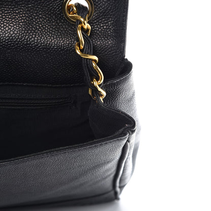 Chanel Caviar CC Shoulder Bag Black 8 of 15