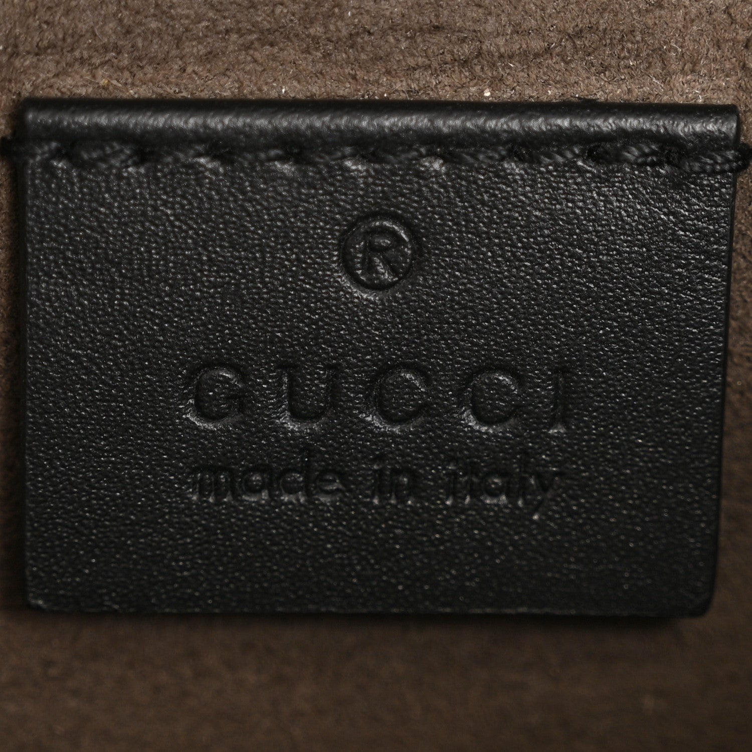 Gucci GG Supreme Monogram Belt Bag Black 6 of 11